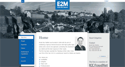 Desktop Screenshot of e2m.lu