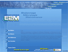 Tablet Screenshot of e2m.fr